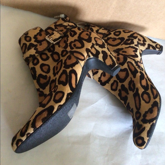 SALE OFR🆕SAM EDELMAN LEOPARD BOOTIES (Sz 6.5) - Picture 12 of 14
